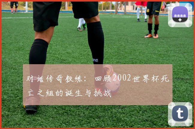对话传奇教练：回顾2002世界杯死亡之组的诞生与挑战